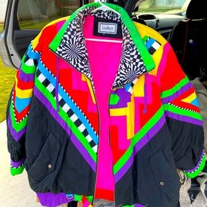 Vintage women’s VERY COLORFUL JACKET 80’s